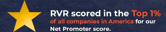 Top 1% of all companies in America for Net Promoter Score